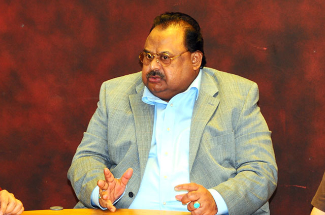 a file photo of mqm chief altaf hussain photo mqm