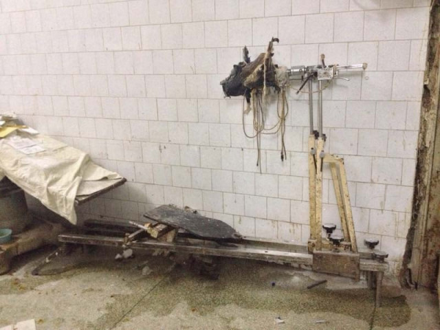 the orthopaedic ward s equipment at lady reading hospital photo umer farooq express