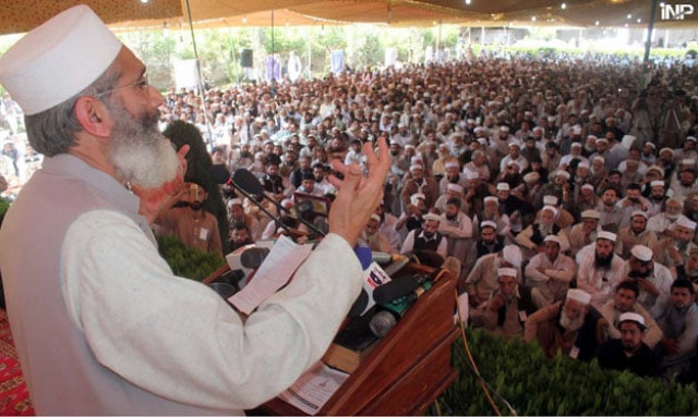 ji chief sirajul haq called muttahida qaumi movement s mandate from the city fake re elections should be held in karachi and its populace should be given proper representation said haq photo inp ji chief sirajul haq called muttahida qaumi movement s mandate from the city fake re elections should be held in karachi and its populace should be given proper representation said haq photo inp