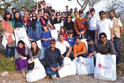 preserving environment trail 3 cleaned up by volunteers