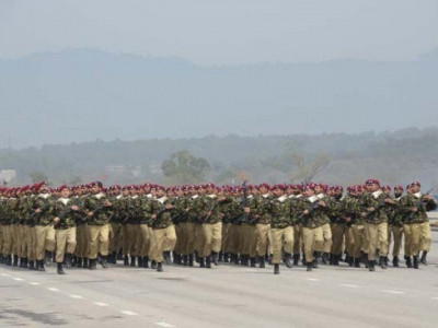 watershed event military parade after seven years