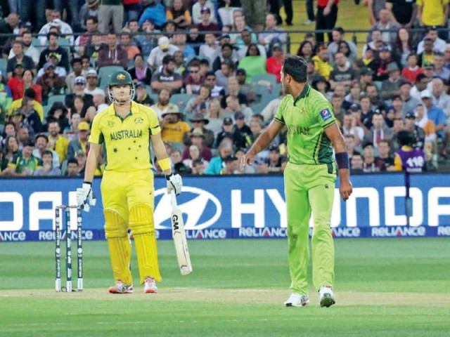 paceman wahab riaz was aggressive perhaps overly so during his initial six over spell and was the only bowler to cause any discomfort to australia photo shafiq malik express paceman wahab riaz was aggressive perhaps overly so during his initial six over spell and was the only bowler to cause any discomfort to australia photo shafiq malik express