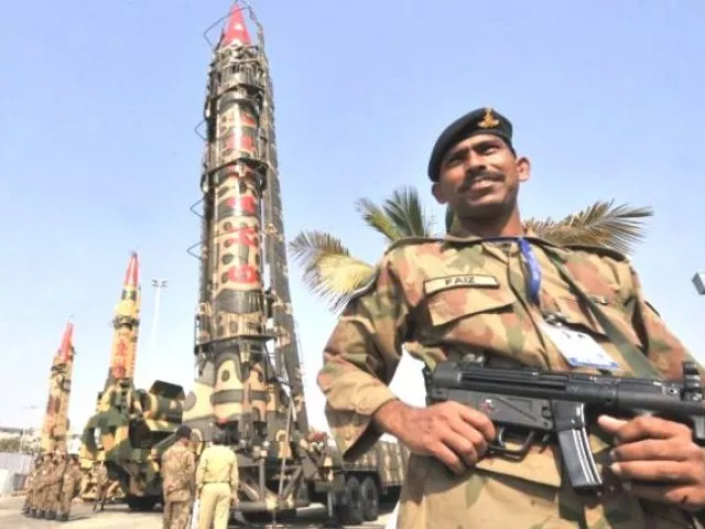 adviser to nca khalid kidwai says nuclear deterrence had helped prevent war in south asia photo afp adviser to nca khalid kidwai says nuclear deterrence had helped prevent war in south asia photo afp