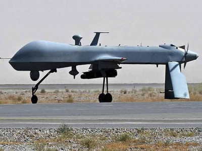 9 suspected militants killed in us drone strike near afghan border
