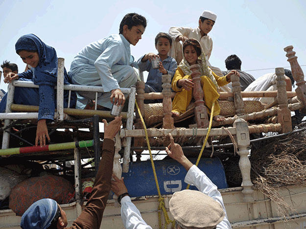 most of the idps returned to sarokai tehsil s areas photo afp