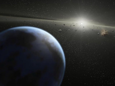 truck sized asteroid whizzes past planet earth