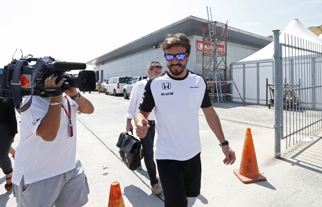 alonso who said he had temporary memory loss but blamed medication insisted he had no concerns about his mp4 30 car now fitted with new sensors to capture extra data photo reuters