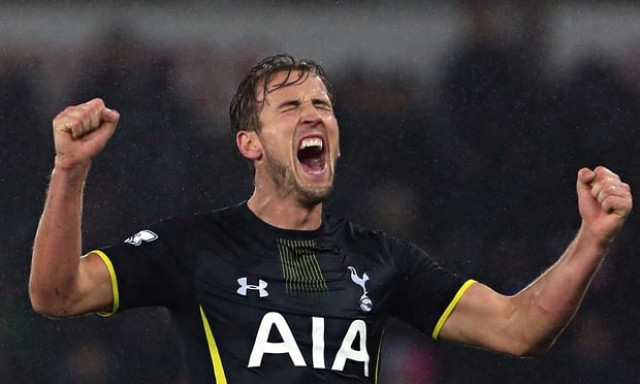 the tottenham hotspur striker harry kane celebrates after the premier league win over swansea photo file afp the tottenham hotspur striker harry kane celebrates after the premier league win over swansea photo file afp