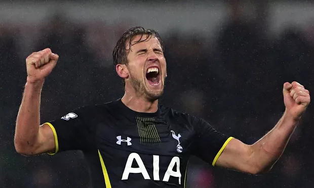 the tottenham hotspur striker harry kane celebrates after the premier league win over swansea photo file afp the tottenham hotspur striker harry kane celebrates after the premier league win over swansea photo file afp