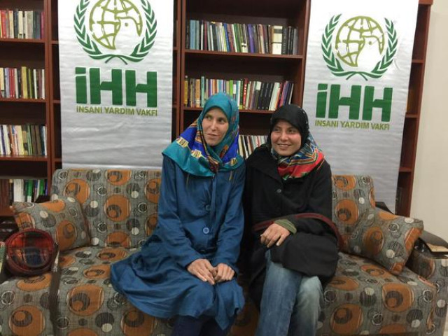 the two were kidnapped on mar 13 2013 while being escorted by tribal policeman after crossing into pak from iran photo courtesy turkish charity group the two were kidnapped on mar 13 2013 while being escorted by tribal policeman after crossing into pak from iran photo courtesy turkish charity group