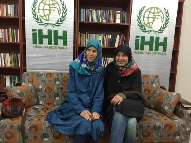 i can confirm that hana humpalova and antonie chrastecka have already returned to czech republic says pm sobotka photo courtesy turkish charity group i can confirm that hana humpalova and antonie chrastecka have already returned to czech republic says pm sobotka photo courtesy turkish charity group