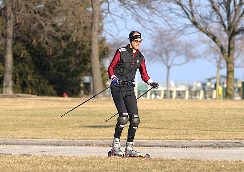 ali emphasised that roller skiing is an international sport mostly dominated by european countries but perhaps in the future pakistan could go on to win the world cup http commons wikimedia org