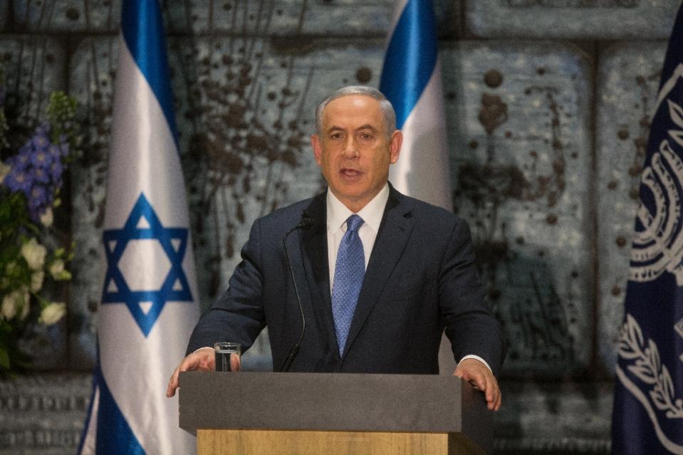 israeli prime minister benjamin netanyahu renews his denunciations of an iranian nuclear deal photo afp