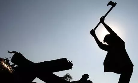 police say he was brutally hacked to death with big knives just 500 yards from his home at dhaka 039 s begunbari area photo courtesy the guardian police say he was brutally hacked to death with big knives just 500 yards from his home at dhaka 039 s begunbari area photo courtesy the guardian