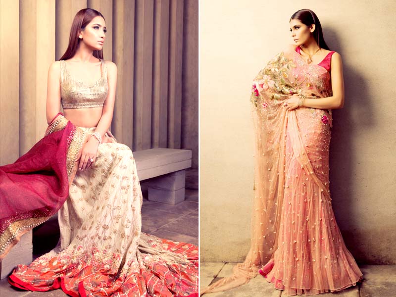 pictured here are sania maskatiya designs