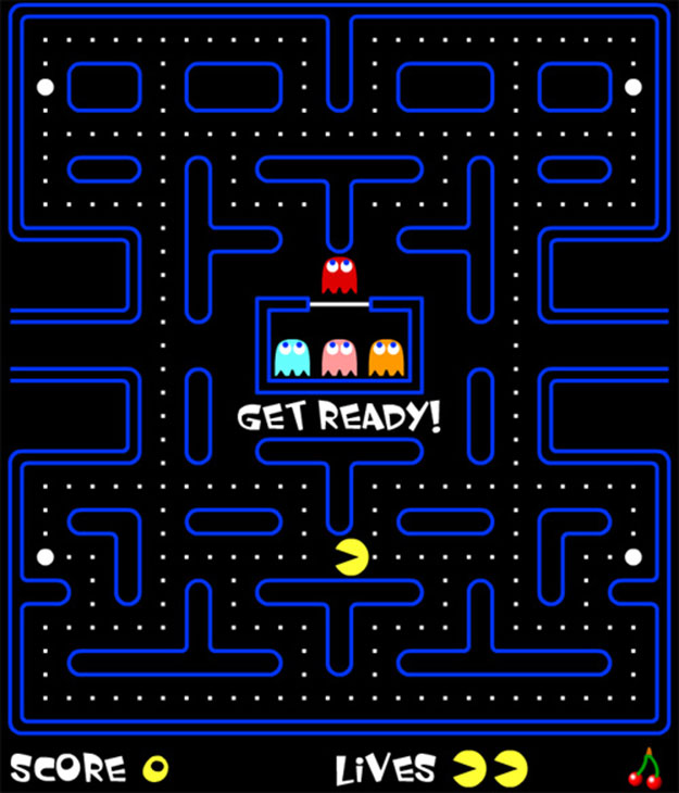 Brincadeira do Google transforma Maps em Pac-Man