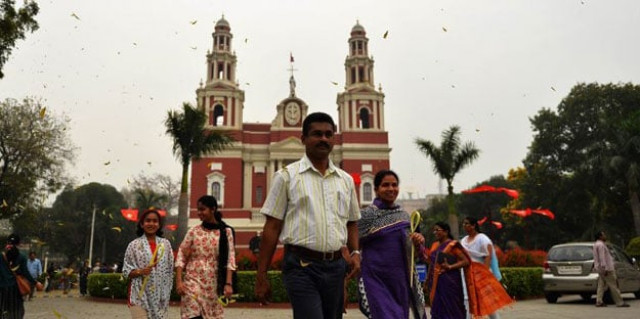 a pastor at sacred heart cathedral says attacks were part of campaign by groups such as rss to marginalise minorities photo channel news asia a pastor at sacred heart cathedral says attacks were part of campaign by groups such as rss to marginalise minorities photo channel news asia