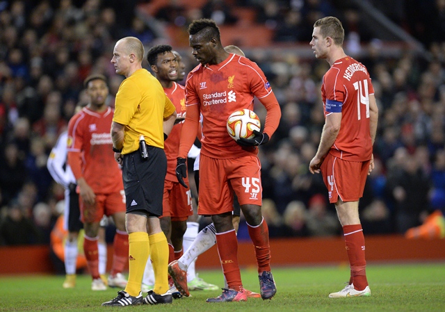 a file photo of the english premier league club liverpool 039 s players photo afp