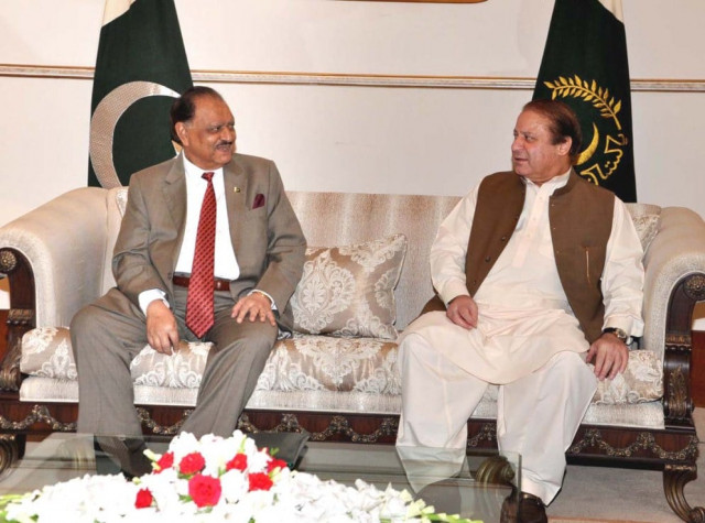 president mamnoon hussain and prime minister nawaz sharif photo pid president mamnoon hussain and prime minister nawaz sharif photo pid