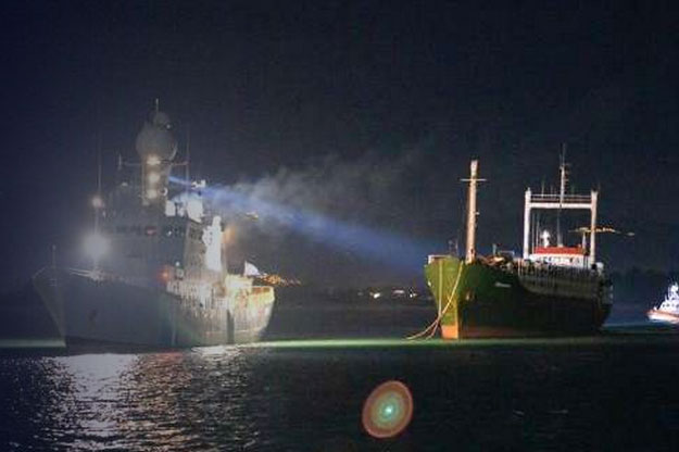 the ship arrived with the rescued migrants including 14 children and five pregnant women who were hospitalised photo afp