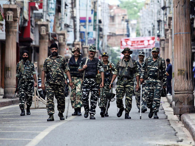 occupied kashmir remained virtually cut off from the outside world for a second day with phone and internet links cut and thousands of troops enforcing a curfew photo afp occupied kashmir remained virtually cut off from the outside world for a second day with phone and internet links cut and thousands of troops enforcing a curfew photo afp