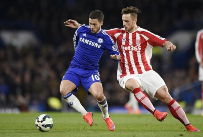 english premier league chelsea survive adam missile united cruise past villa