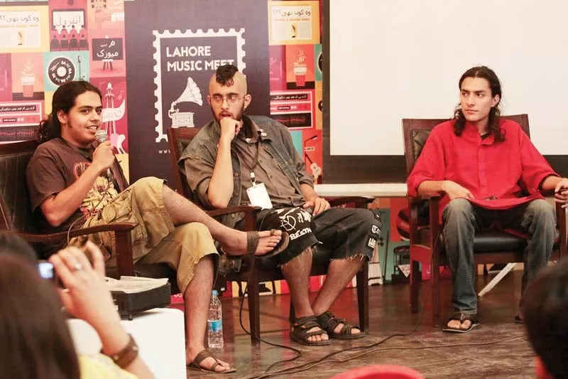 budding musicians discuss metal music scene in the country photo shafiq malik express budding musicians discuss metal music scene in the country photo shafiq malik express