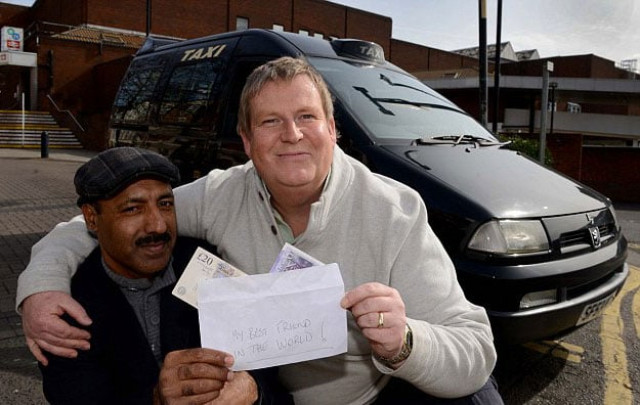 quinn had cashed the cheque from his inheritance following the death of his mother photo caters news agency quinn had cashed the cheque from his inheritance following the death of his mother photo caters news agency