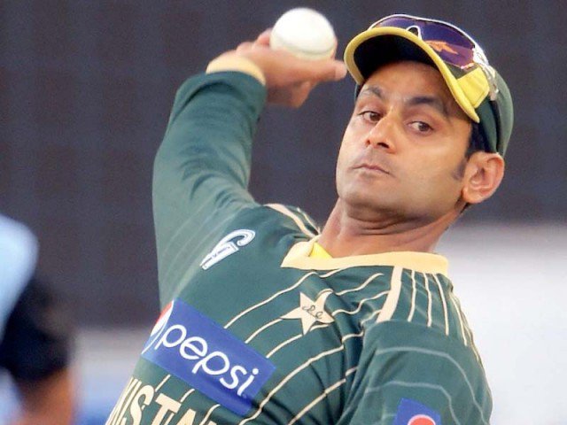 muhammad hafeez was reported for suspect bowling action in november against new zealand and now faces a retest which will determine whether the 31 year old is now bowling within the permissible parametres photo file afp