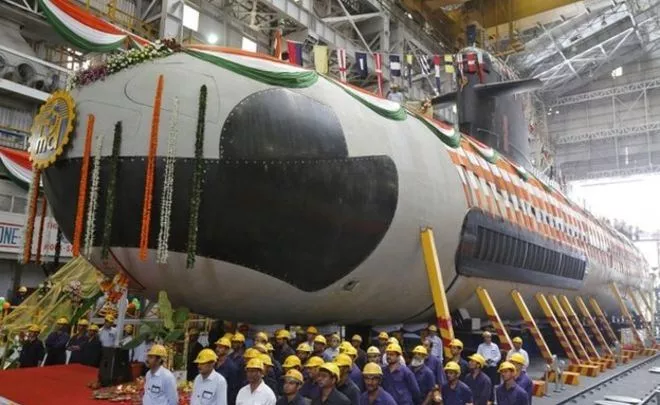 the submarine will be inducted into the navy in 2018 photo reuters the submarine will be inducted into the navy in 2018 photo reuters