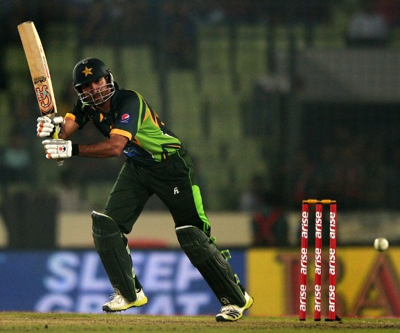 maqsood suffered from a recurrence of a fracture in his upper left arm it was determined after investigation under the supervision of pcb sports medicine head sohail saleem photo afp