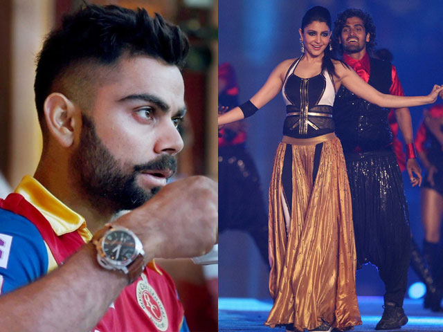 Virat Kohli Smiles As Anushka Performs At Ipl 3084