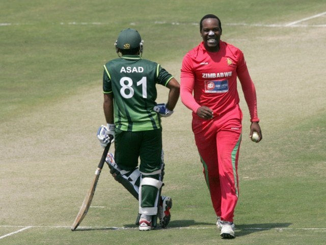 a file photo of a cricket match between pakistan and zimbabwe photo afp a file photo of a cricket match between pakistan and zimbabwe photo afp