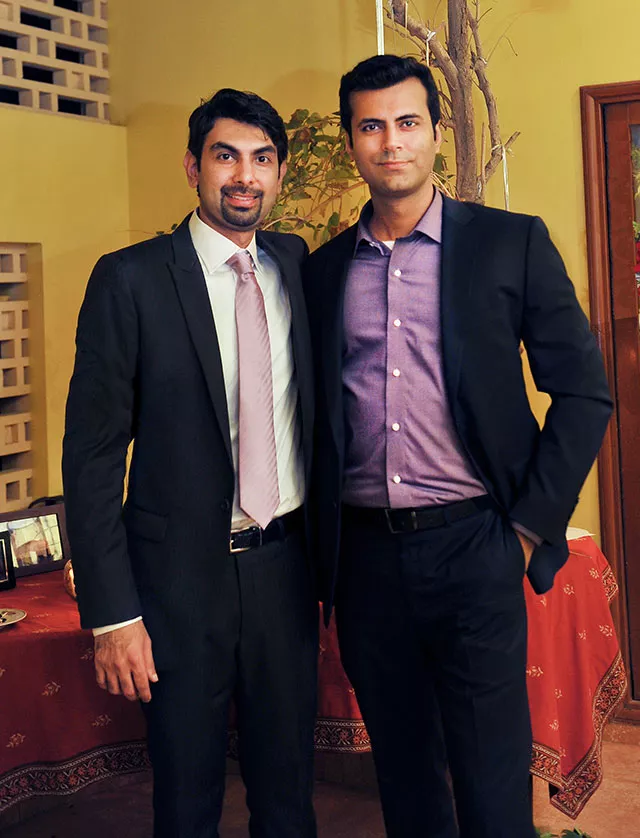 bag a bagel founders ahmed sohail and abbas hussain photo babar khan javed bag a bagel founders ahmed sohail and abbas hussain photo babar khan javed