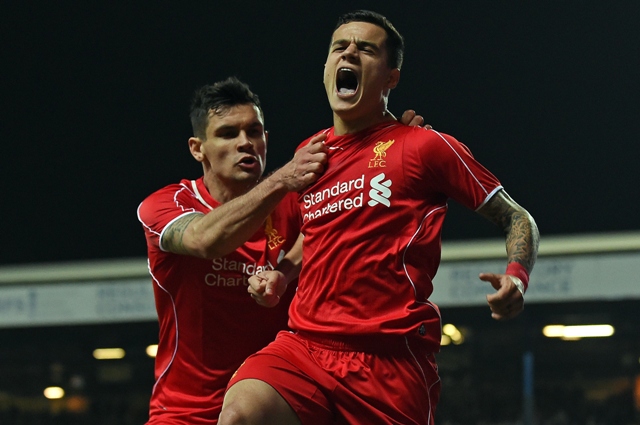 much needed with liverpool reeling off crises both on and off the pitch coutinho gave solace to rodger s camp and ensured that the reds take one step closer in their pursuit for silverware this season photo afp