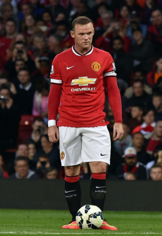 a file photo of manchester united captain wayne rooney photo afp a file photo of manchester united captain wayne rooney photo afp