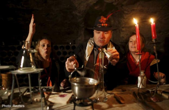 students are given wizardry school books and follow a curriculum made up of classes such as physical defence magical theory and geomancy photo reuters students are given wizardry school books and follow a curriculum made up of classes such as physical defence magical theory and geomancy photo reuters