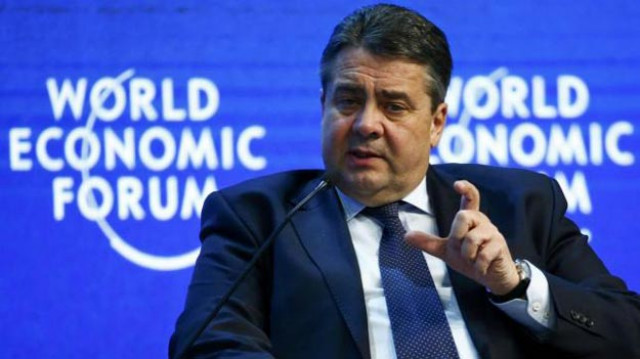 i don t believe in the wondrous calculations for economic growth from the trade deal said germany s social democrats spd chairman gabriel photo reuters