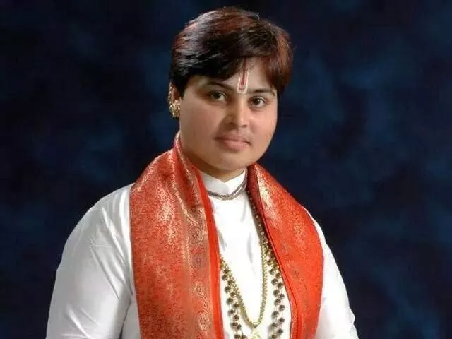 the vice president of the all india hindu mahasabha sadhvi deva thakur had said that the population of muslims and christians needs to be brought down in india through forcible sterilisation photo indiatoday the vice president of the all india hindu mahasabha sadhvi deva thakur had said that the population of muslims and christians needs to be brought down in india through forcible sterilisation photo indiatoday