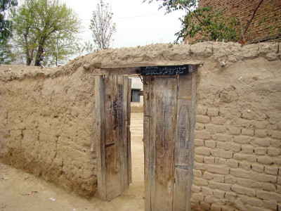 in shambles over 100 years old school in shabqadar wears its age on its face