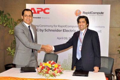 joint venture schneider electric rapidcompute join hands
