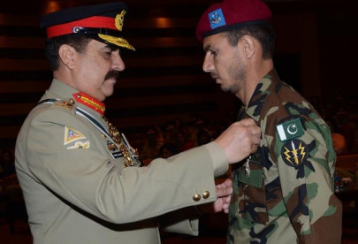coas recognises sacrifices of soldiers confers gallantry awards
