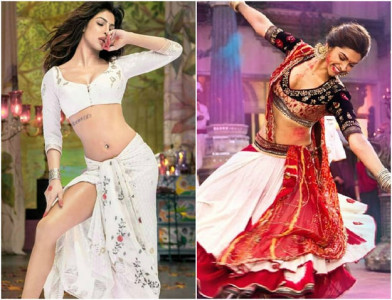priyanka and deepika dance off priyanka and deepika dance off
