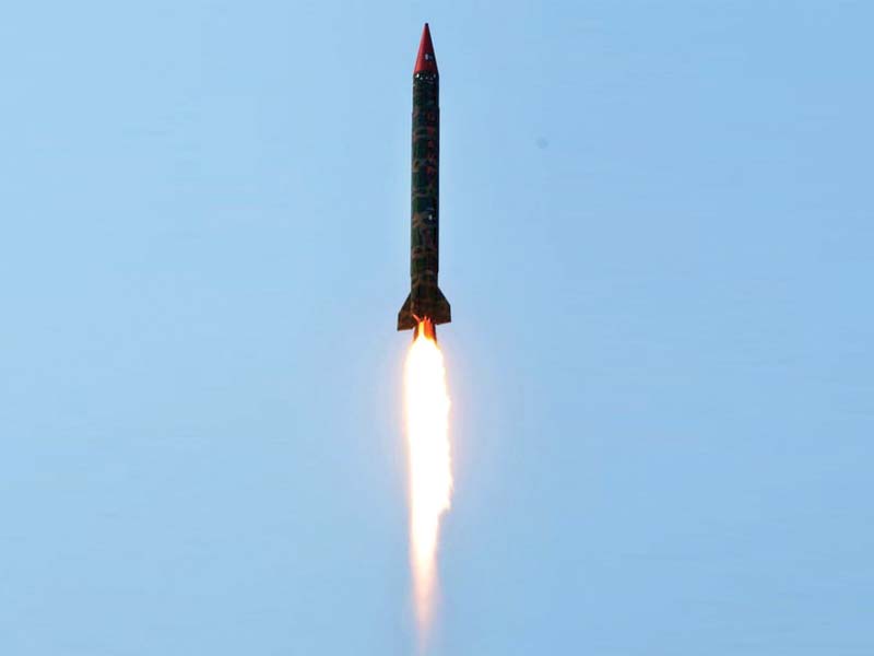 image of ghauri missile capable of carrying nuclear warheads photo inp