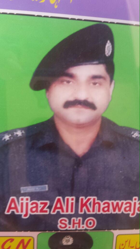 aijaz ali khawaja becomes the 38th policeman to be killed this year photo sajid rauf express