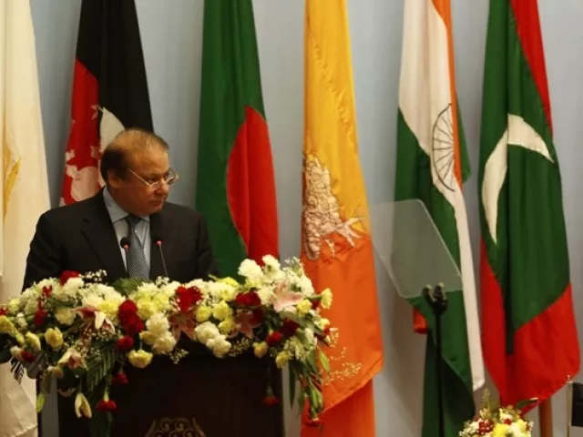 pakistan places poverty alleviation on top of saarc agenda the premier expresses photo afp