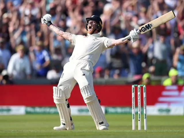 ben stokes celebrates after hitting the winning runs to win the third ashes test match photo getty ben stokes celebrates after hitting the winning runs to win the third ashes test match photo getty