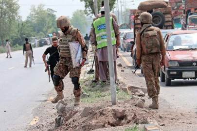 no casualties blast targets security forces