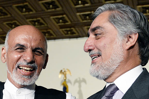 various political commentators and journalists have blame political differences between president ashraf ghani and chief executive dr abdullah abdullah for these security lapses photo afp