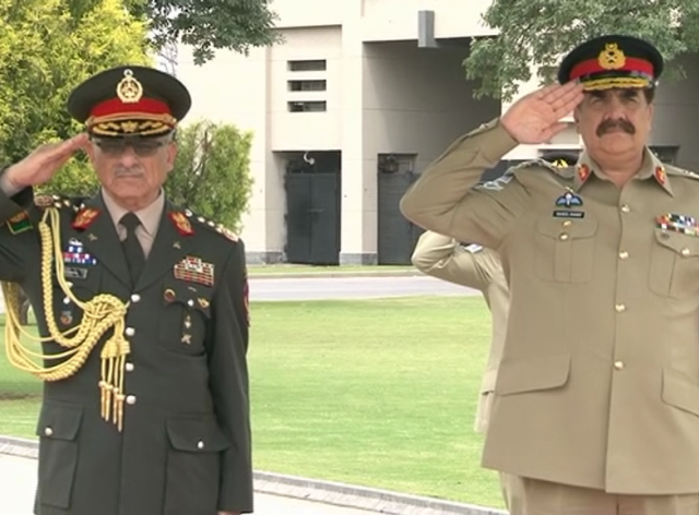 general sher muhammad karimi addresses the 132nd passing out parade of pakistan military academy kakul photo ispr general sher muhammad karimi addresses the 132nd passing out parade of pakistan military academy kakul photo ispr